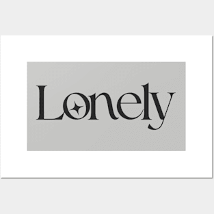 Lonely Posters and Art